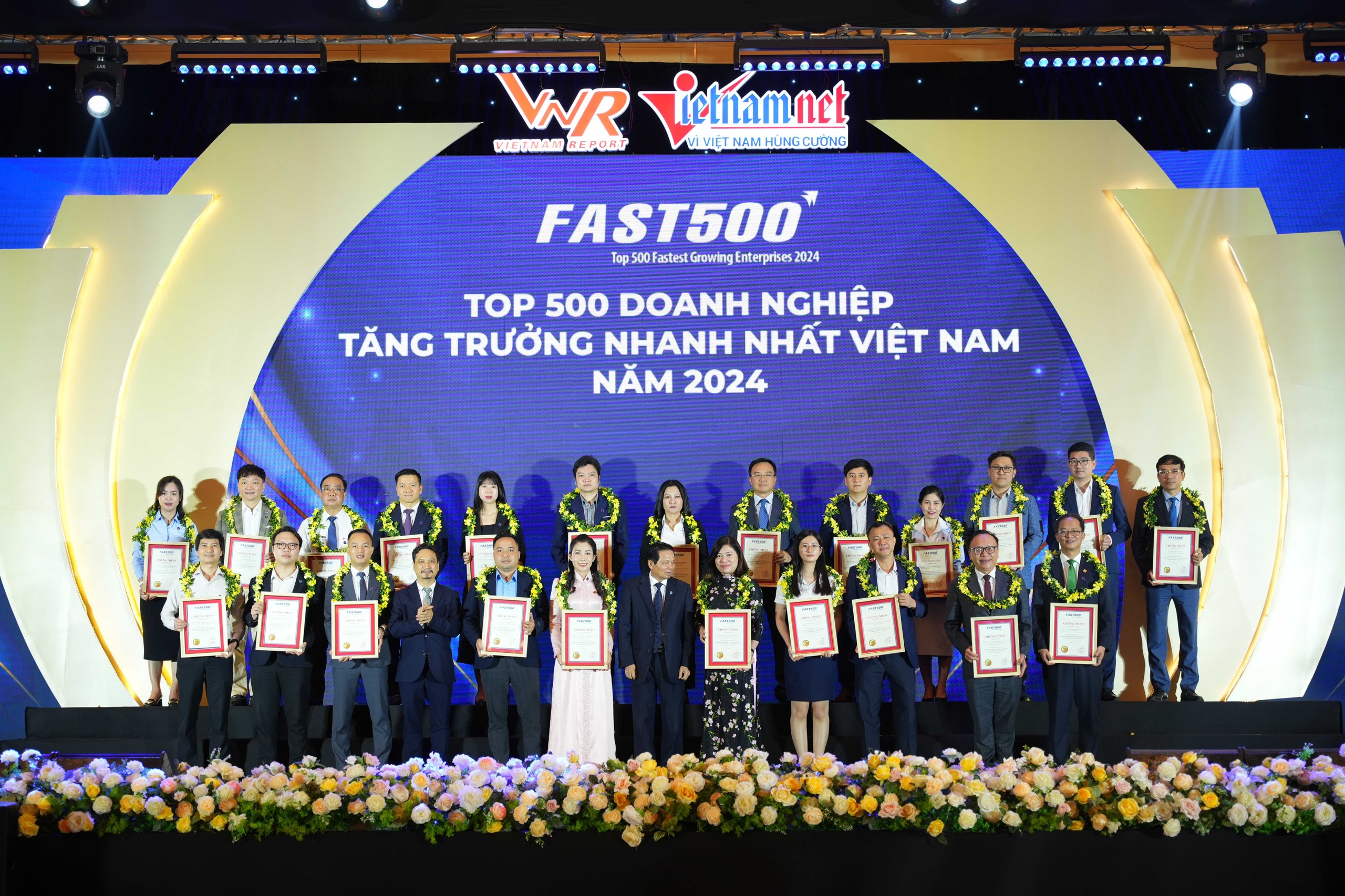 TCSC lọt Top 500 Doanh nghiệp tăng trưởng nhanh nhất Việt Nam năm 2024